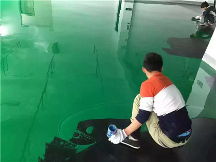 五通桥下面给你一份环氧地坪漆施工的完整流程